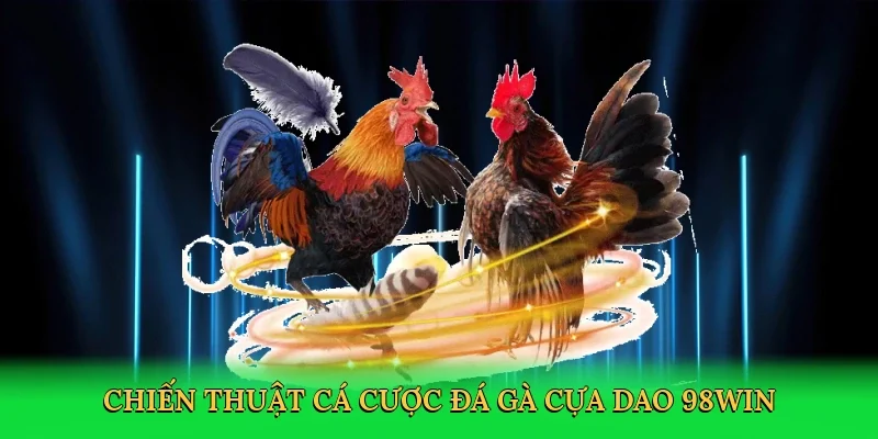 Chiến thuật cá cược Đá gà cựa dao 98win