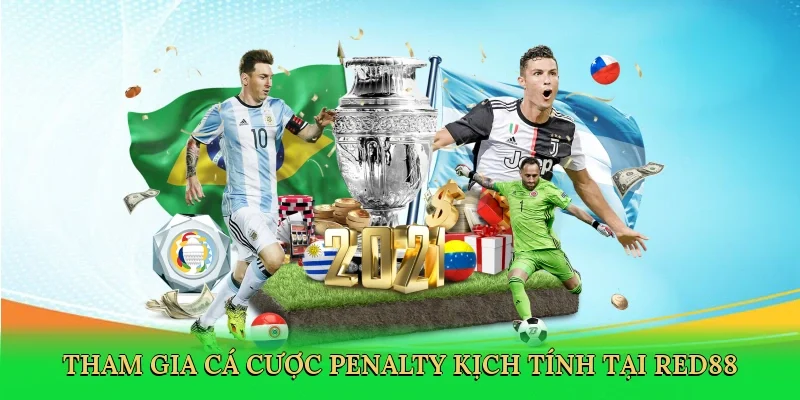 Tham gia cá cược penalty kịch tính tại Red88
